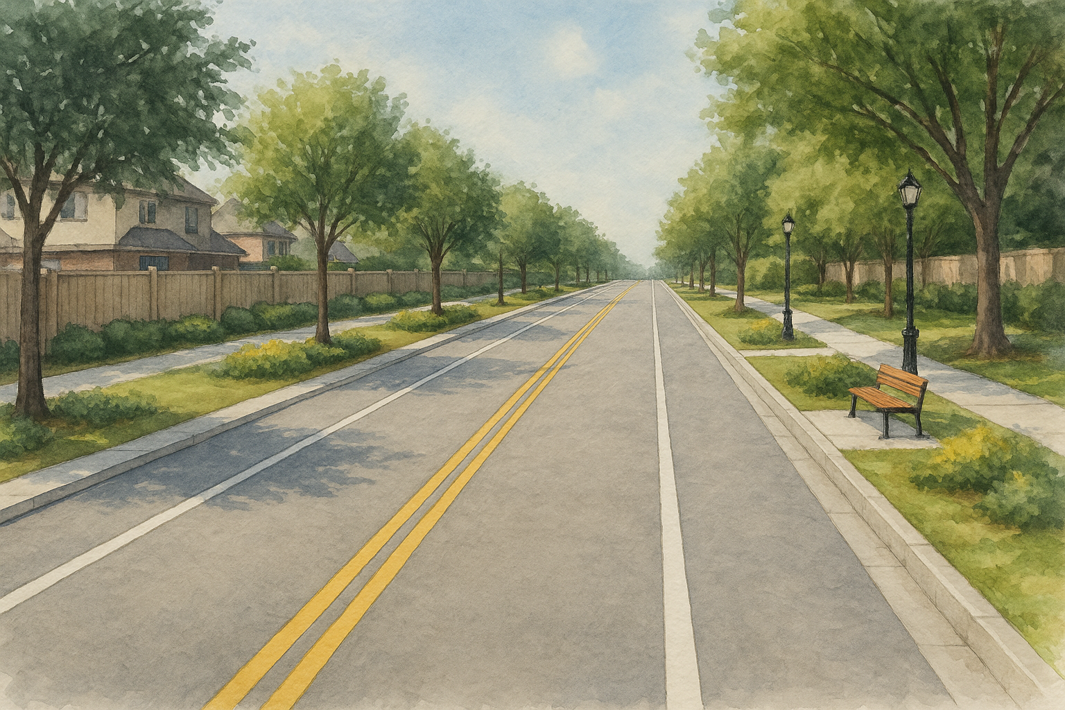 After - Watercolor Style
