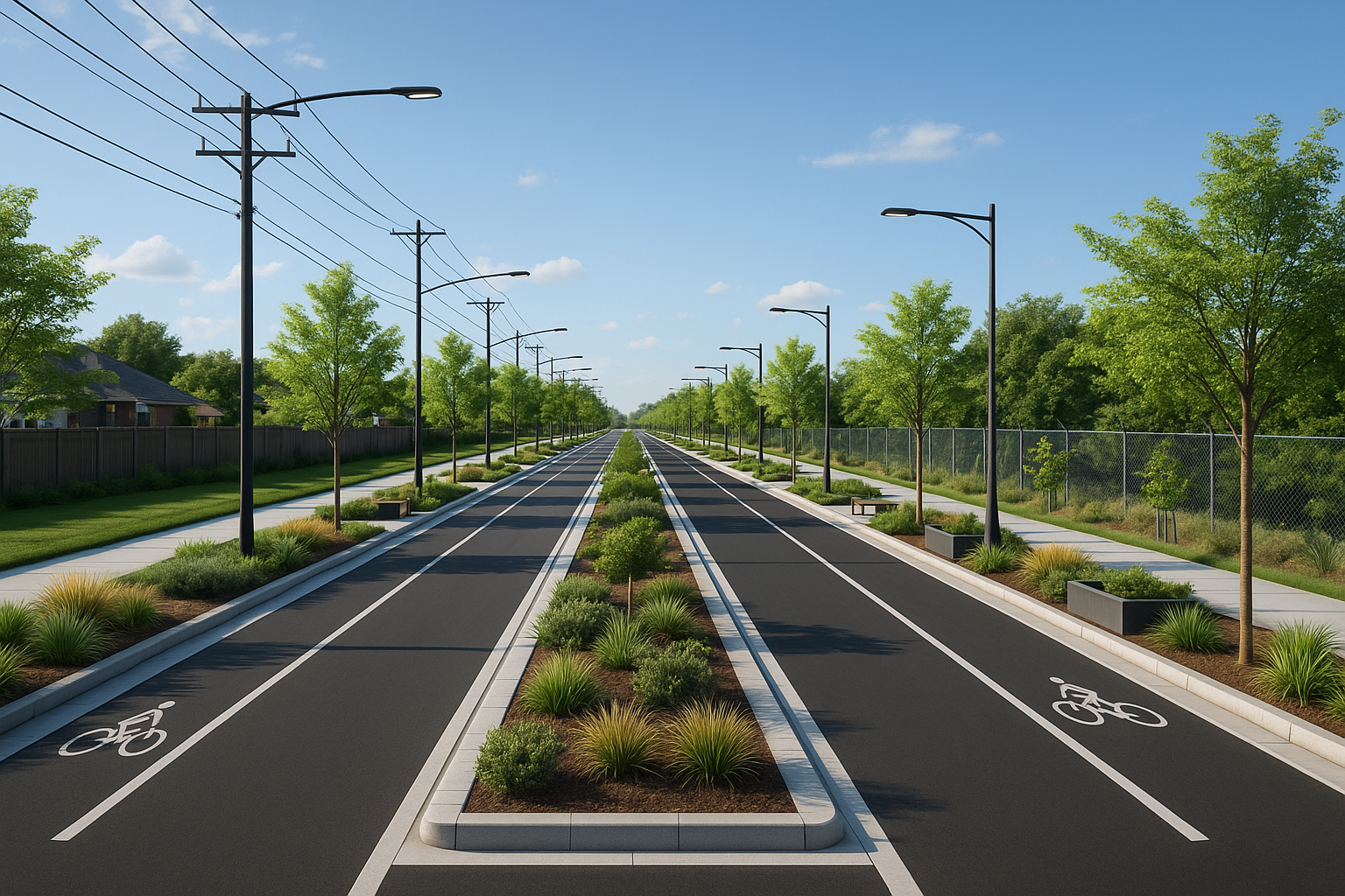 After infrastructure image with improvements